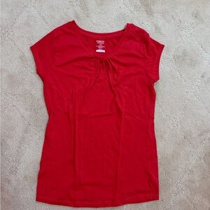 French Toast Women's Red Short Sleeve Tee